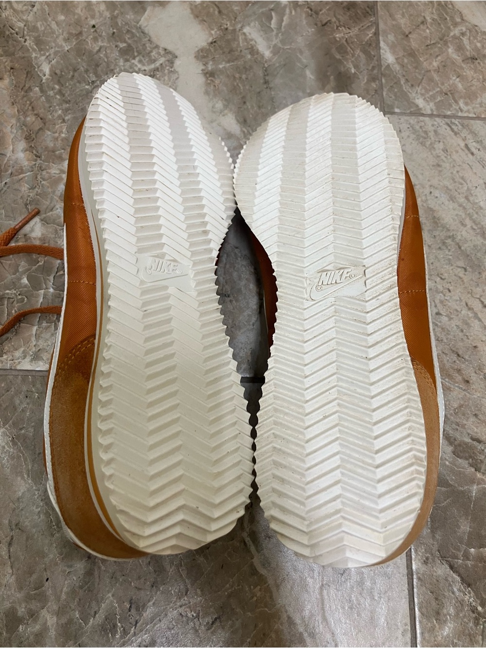 Nike Cortez TXT Men's Shoes (HF0263-800, Monarch/Muslin/Sail - Picture 6 of 6